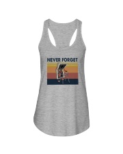 NEVER FORGET OLD GAMER Ladies Flowy Tank tile