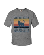 LET'S EAT KITTY Youth T-Shirt tile