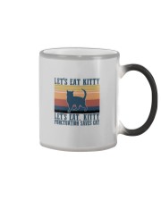 LET'S EAT KITTY Color Changing Mug tile