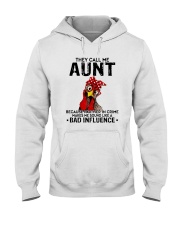 THEY CALL ME AUNT BAD INFLUENCE Hooded Sweatshirt thumbnail