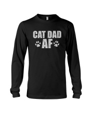 CAT DAD AF Long Sleeve Tee tile