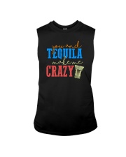 YOU AND TEQUILA MAKE ME CRAZY Sleeveless Tee tile