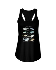 SHARK SPECIES Ladies Flowy Tank tile