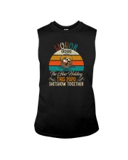 LIQUOR NOUN VINTAGE THE GLUE HOLDING THIS 2020 Sleeveless Tee tile