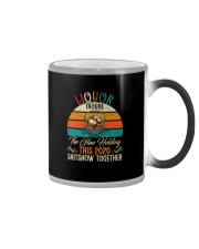 LIQUOR NOUN VINTAGE THE GLUE HOLDING THIS 2020 Color Changing Mug tile