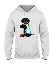 DACHSHUND I LOVE MOM Hooded Sweatshirt thumbnail