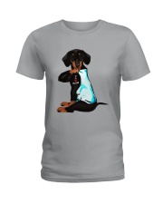 DACHSHUND I LOVE MOM Ladies T-Shirt thumbnail