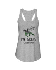 MIR REICHT'S ICH GEH REITEN Ladies Flowy Tank thumbnail
