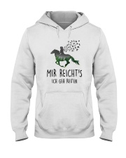 MIR REICHT'S ICH GEH REITEN Hooded Sweatshirt thumbnail