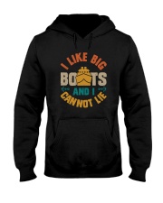 I LIKE BIG BOAT AND I CANNOT LIE Hooded Sweatshirt thumbnail