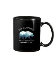 GO OUTSIDE WORST CASE SCENARIO A BEAR KILLS YOU Mug thumbnail