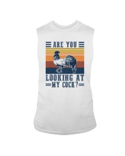 ARE YOU LOOKING AT MY COCK Sleeveless Tee tile