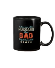 TWO TITLES HUSBAND AND DAD Mug thumbnail