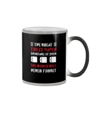 THE GREAT TOILET PAPER SHORTAGE OF 2020 Color Changing Mug thumbnail