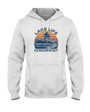 LAKE LIFE CUZ BEACHES BE SALTY Hooded Sweatshirt tile