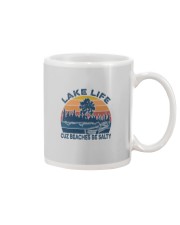 LAKE LIFE CUZ BEACHES BE SALTY Mug tile