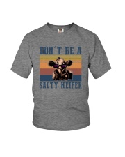 DON'T BE A SALTY HEIFER Youth T-Shirt tile
