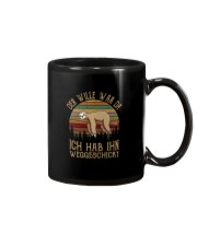 DER WILLE WAR DA ICH HAB IHN WEGGESCHICKT Mug thumbnail