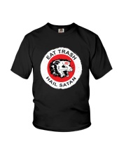 EAT TRASH HAIL SATAN Youth T-Shirt thumbnail