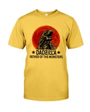 DADZILLA KING OF THE MONSTERS Classic T-Shirt front