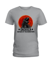 DADZILLA KING OF THE MONSTERS Ladies T-Shirt thumbnail