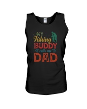 MY FISHING BUDDY CALLS ME DAD Unisex Tank tile