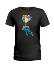 ASTRONAULT PLANET BALLOONS Ladies T-Shirt tile