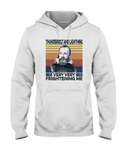 THUNDERBOLT AND LIGHTNING VERY FRIGHTENING ME Hooded Sweatshirt tile