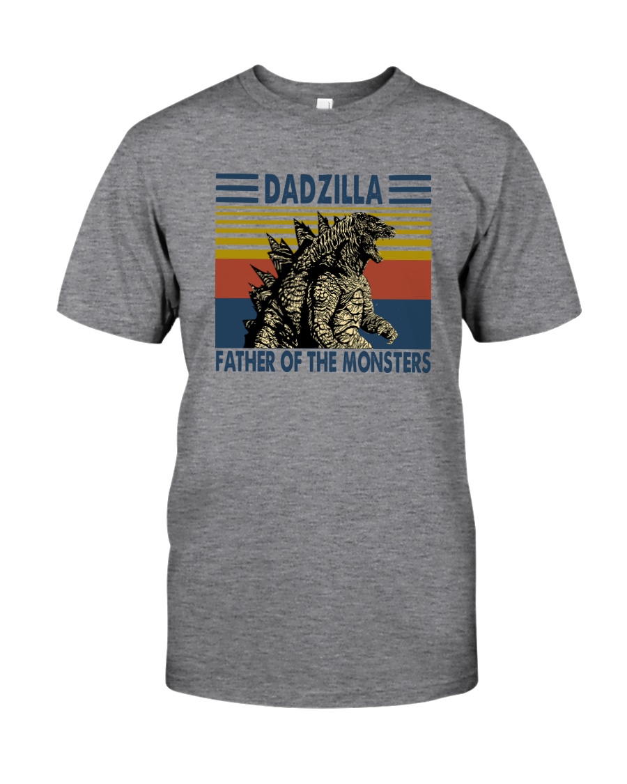 FUNNY VINTAGE DADZILLA FATHER OF THE MONSTERS Classic T-Shirt