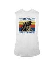FUNNY VINTAGE DADZILLA FATHER OF THE MONSTERS Sleeveless Tee thumbnail