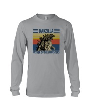 FUNNY VINTAGE DADZILLA FATHER OF THE MONSTERS Long Sleeve Tee thumbnail