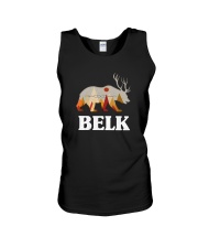BEAR DEER FUNNY BELK Unisex Tank thumbnail