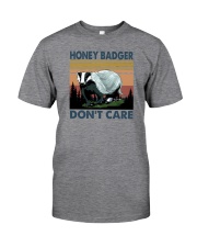 HONEY BADGER DON'T CARE Classic T-Shirt front