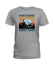 HONEY BADGER DON'T CARE Ladies T-Shirt tile