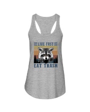 LIVE FAST EAT TRASHz Ladies Flowy Tank thumbnail