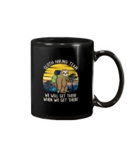 SLOTH HIKING TEAM VINTAGE FUNNY HIKING Mug thumbnail