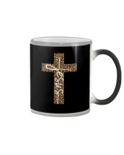 JESUS LEOPARD CROSS Color Changing Mug thumbnail