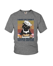 I BAKE SO I DON'T CHOKE PEOPLE VINTAGE Youth T-Shirt tile