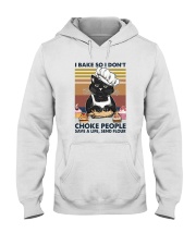 I BAKE SO I DON'T CHOKE PEOPLE VINTAGE Hooded Sweatshirt tile