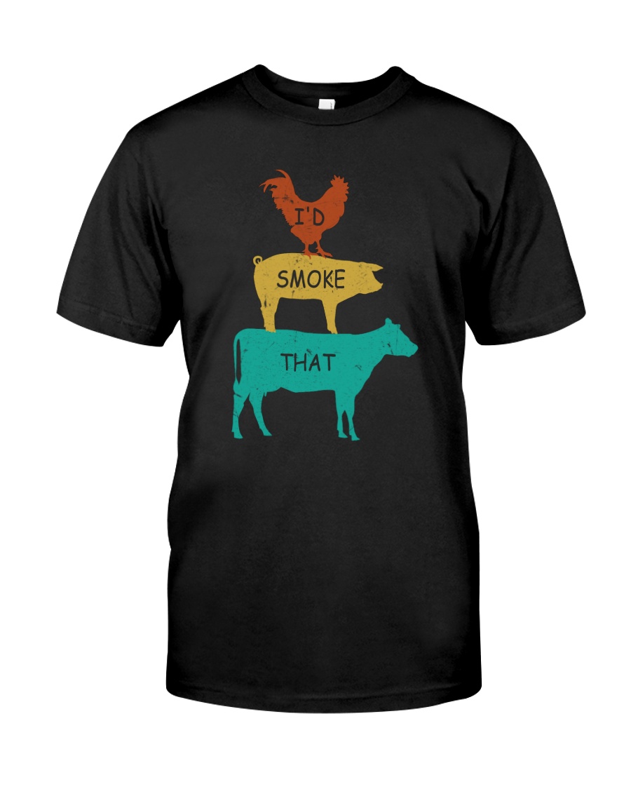 I'D SMOKE THAT BBQ Classic T-Shirt