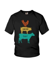 I'D SMOKE THAT BBQ Youth T-Shirt thumbnail