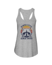 KIND CUTE KINDA GROSS VINTAGE Ladies Flowy Tank tile
