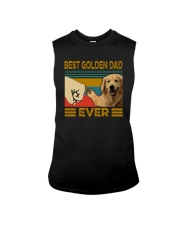 BEST GOLDEN RETRIEVER DAD EVER Sleeveless Tee thumbnail