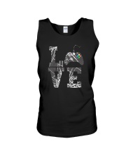 LOVE GAME CONTROLLER Unisex Tank tile