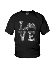 LOVE GAME CONTROLLER Youth T-Shirt tile