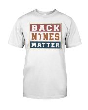 BACK NINES MATTER GOLF Classic T-Shirt front