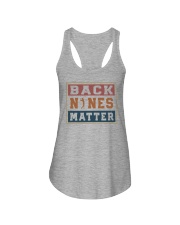 BACK NINES MATTER GOLF Ladies Flowy Tank tile