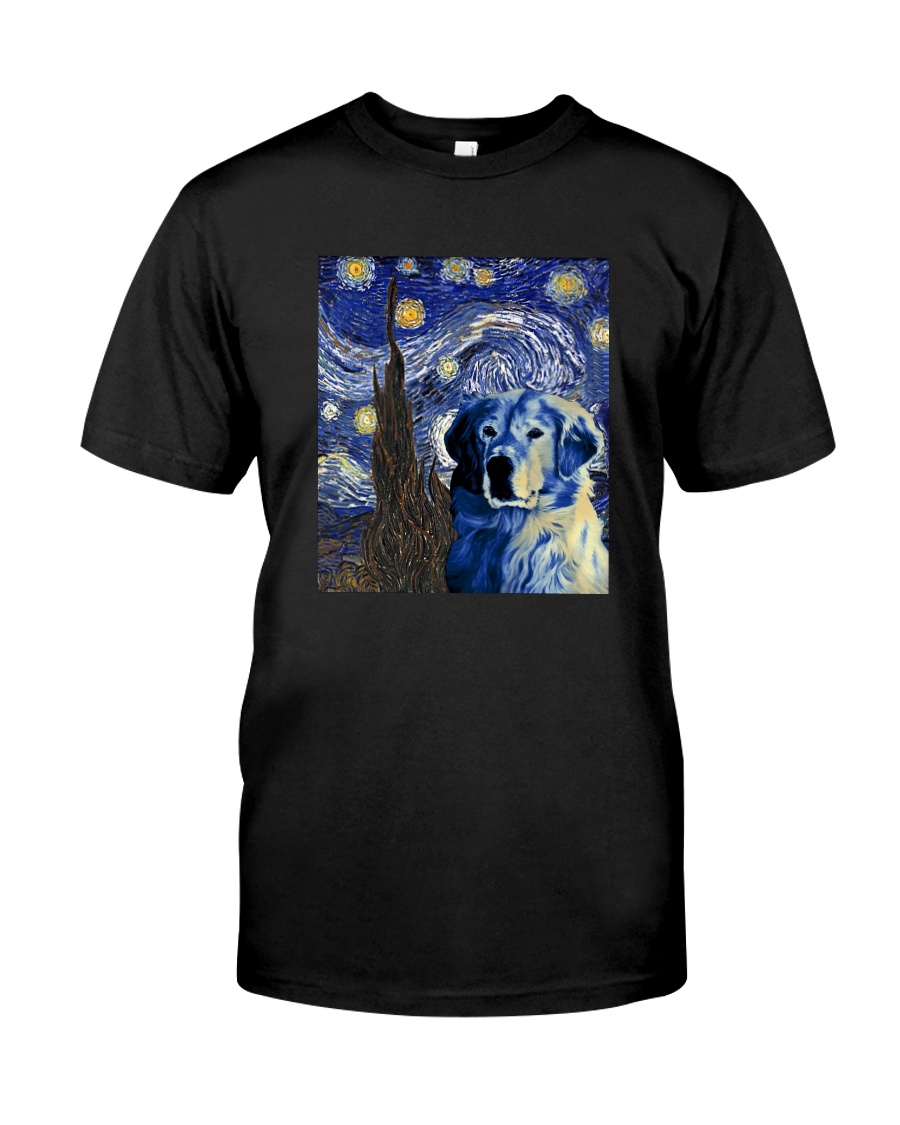 VAN GOGH GOLDEN RETRIEVER Classic T-Shirt