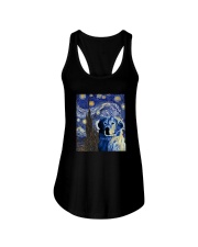 VAN GOGH GOLDEN RETRIEVER Ladies Flowy Tank thumbnail