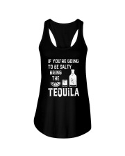 BE SALTY BRNG THE TEQUILA Ladies Flowy Tank thumbnail